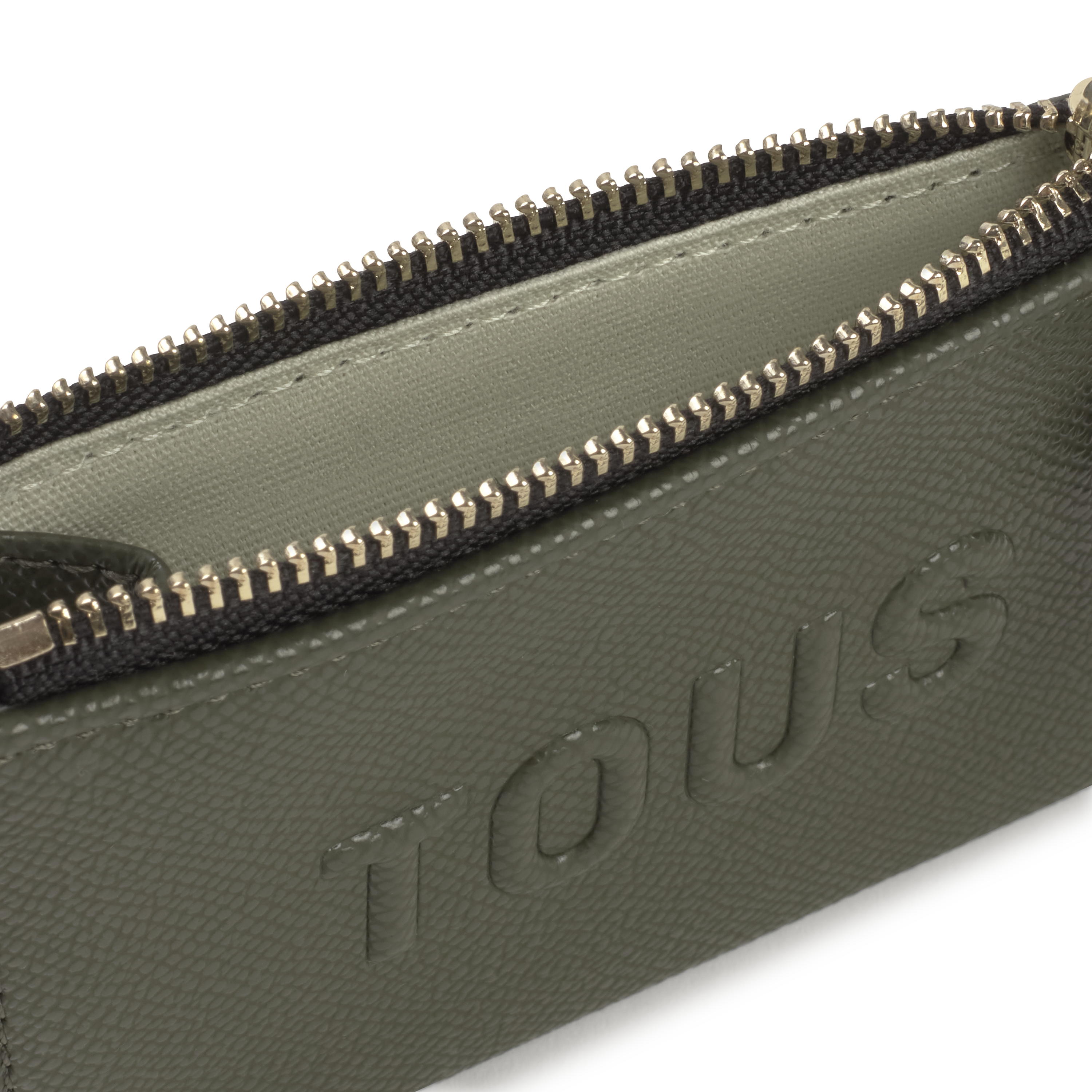 Khaki Cardholder-change purse TOUS Brenda
