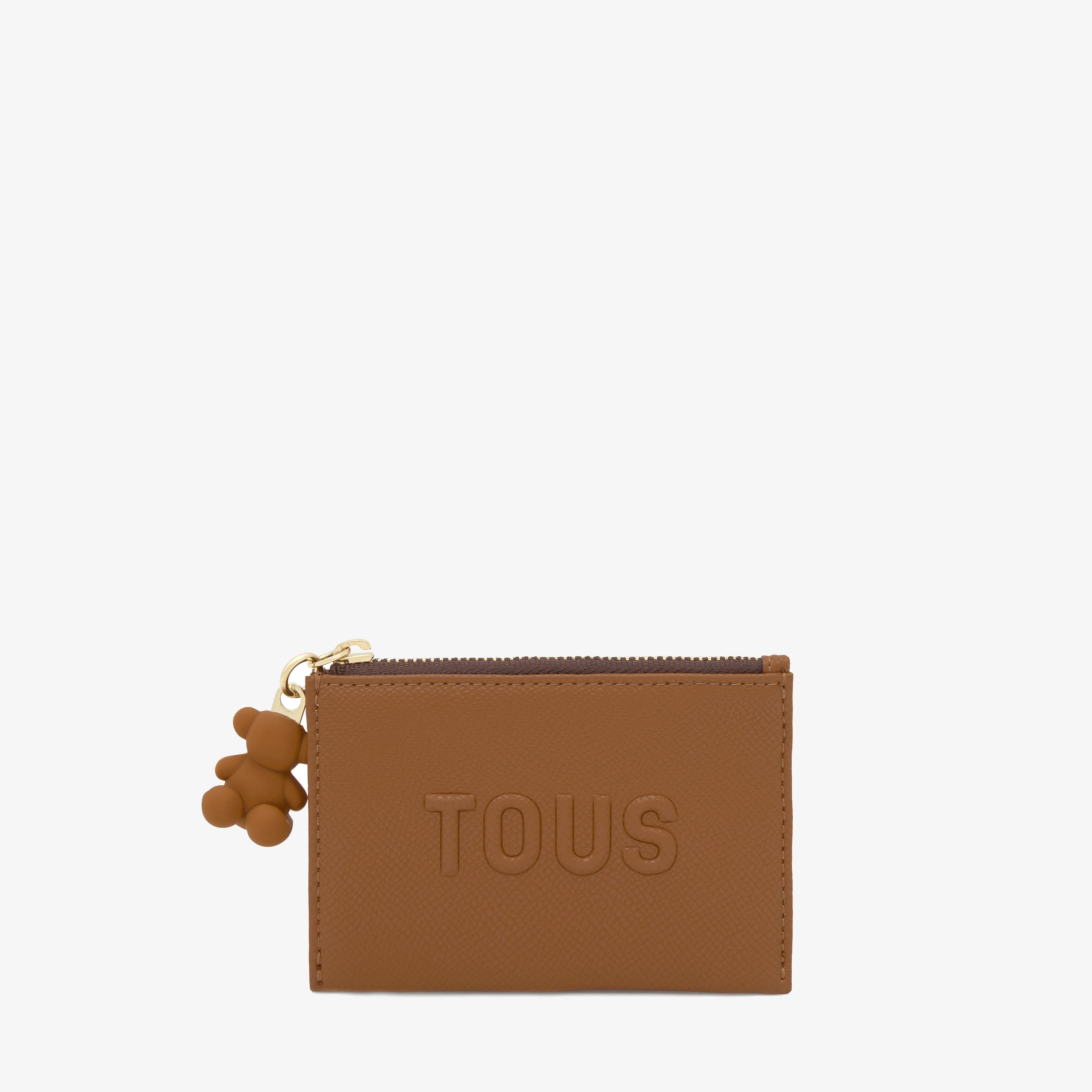 Camel-colored Change purse-cardholder TOUS Brenda