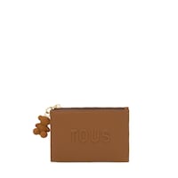 Monedero tarjetero camel TOUS Brenda
