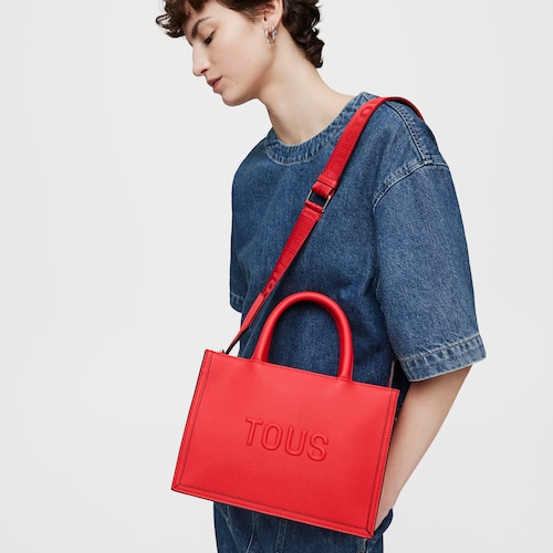 Shopper mediano Amaya rojo TOUS Brenda