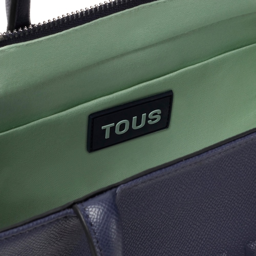 Medium navy blue Amaya Shopping bag TOUS Brenda