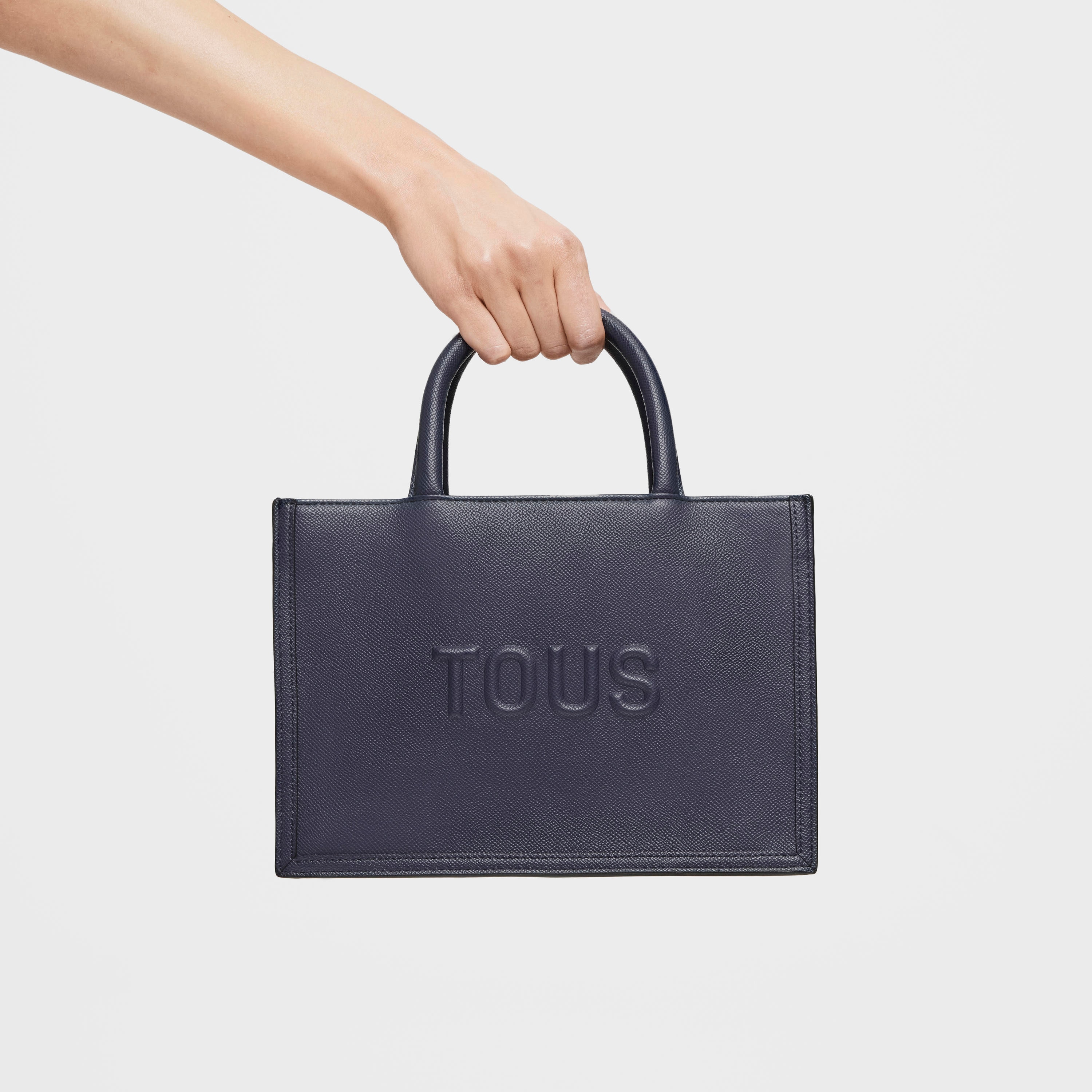 Medium navy blue Amaya Shopping bag TOUS Brenda