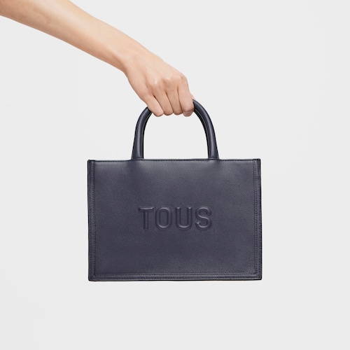 Medium navy blue Amaya Shopping bag TOUS Brenda