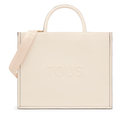 Shopper grande Amaya beige TOUS Brenda image number 0