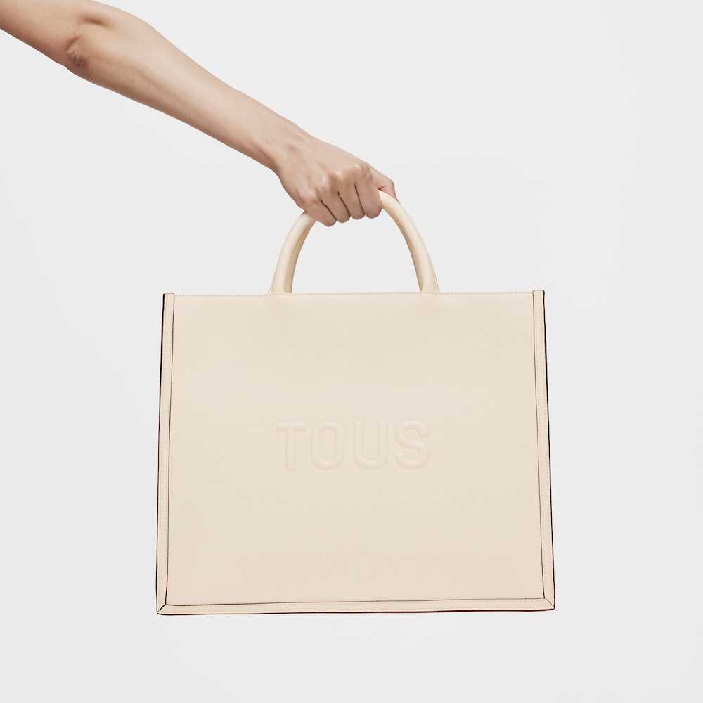 Shopper grande Amaya bege TOUS Brenda