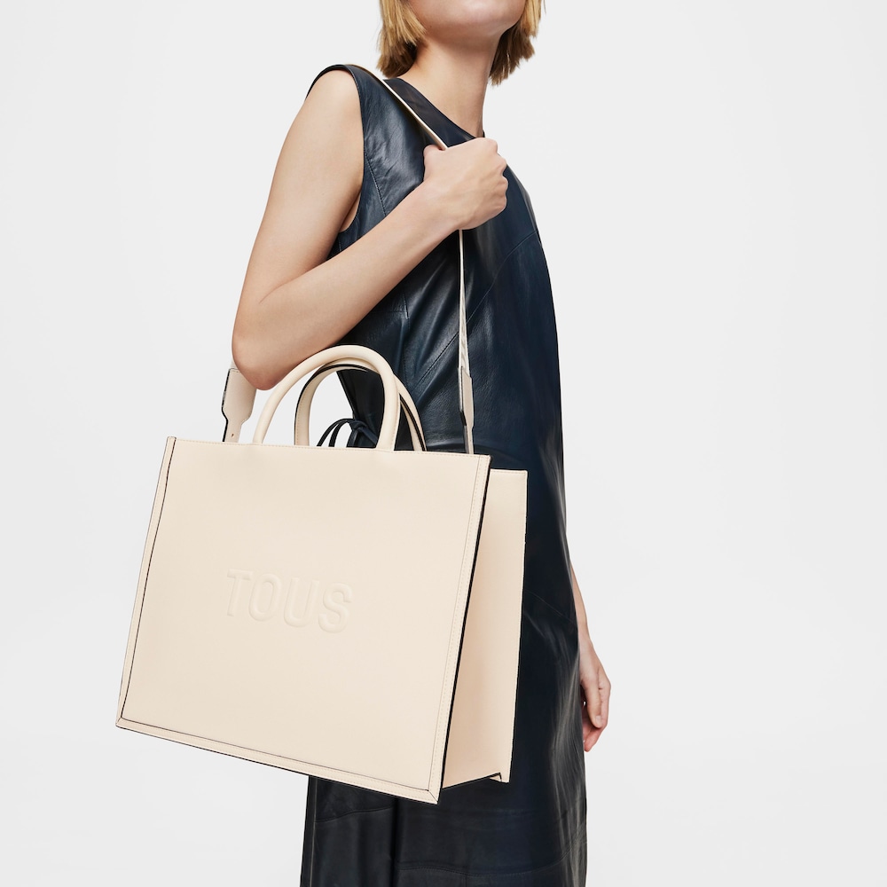 Shopper grande Amaya bege TOUS Brenda
