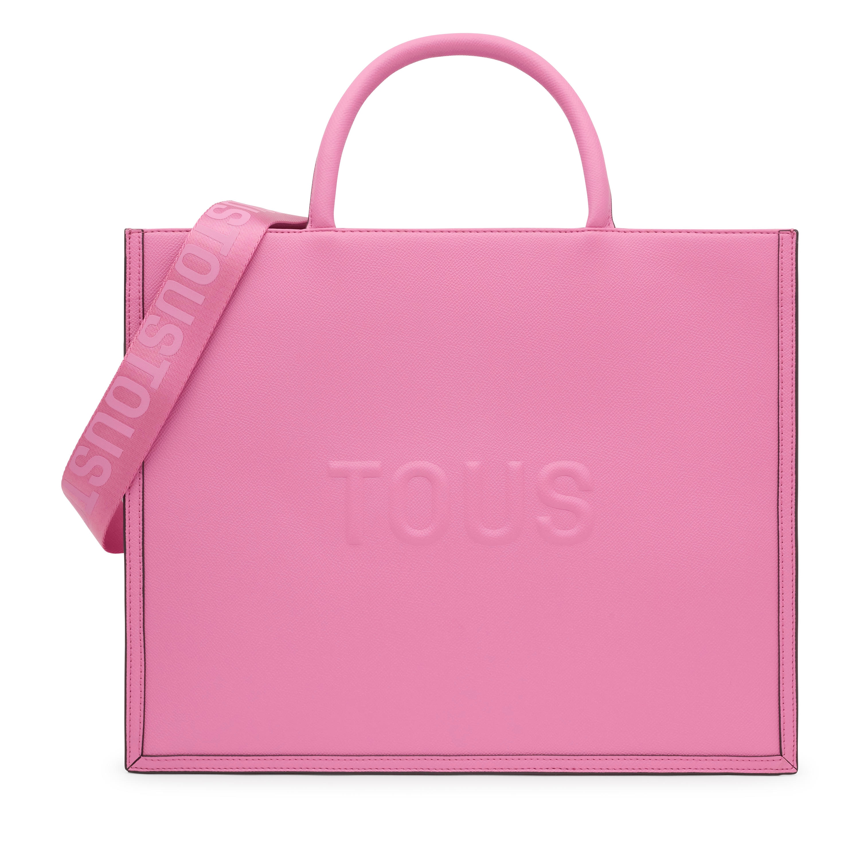 Large dark pink Amaya Shopping bag TOUS Brenda