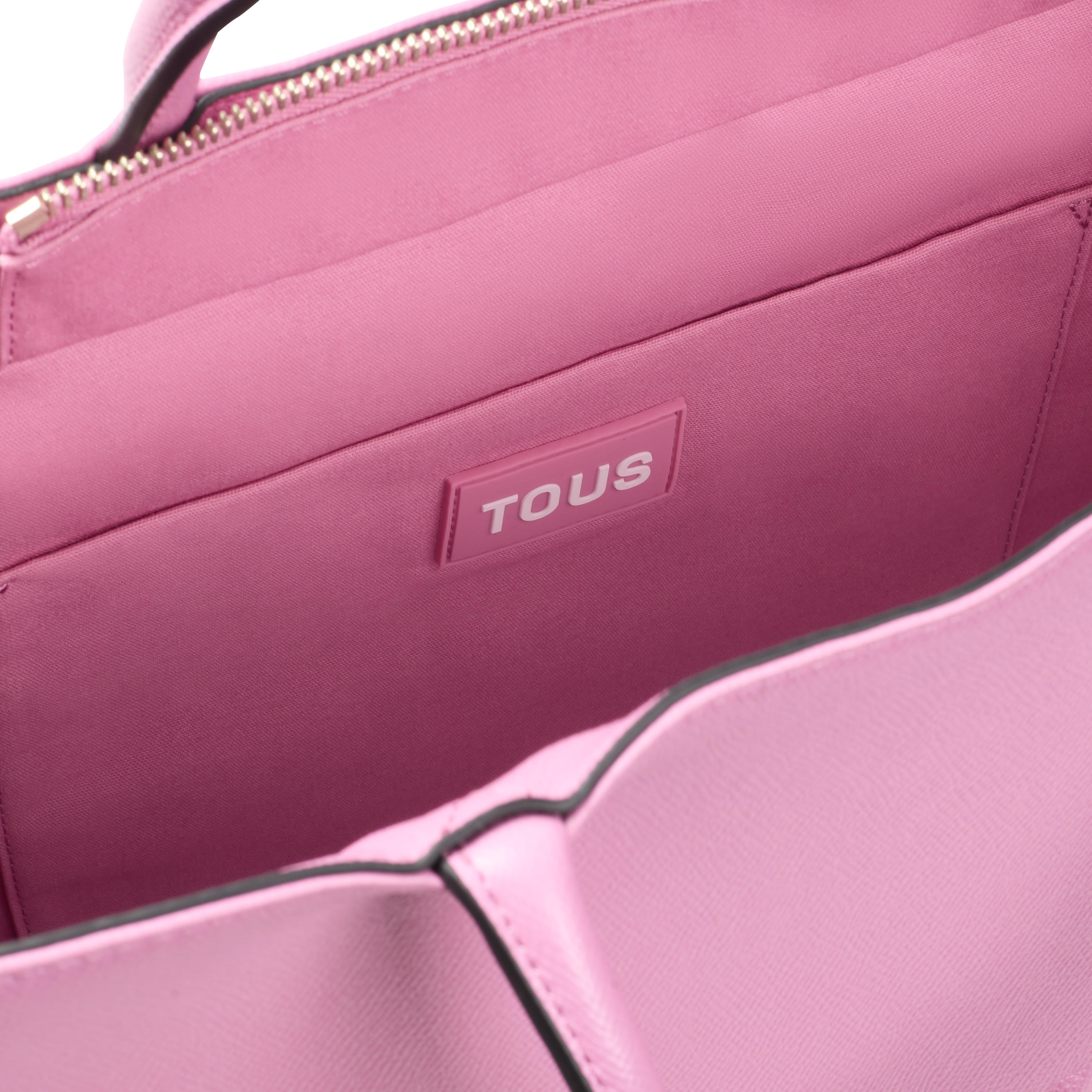 Large dark pink Amaya Shopping bag TOUS Brenda