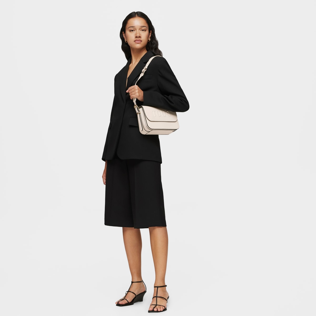 Medium beige Crossbody bag TOUS Brenda