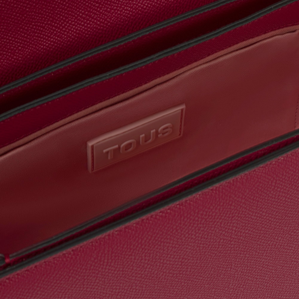 Medium maroon Crossbody bag TOUS Brenda image number 2
