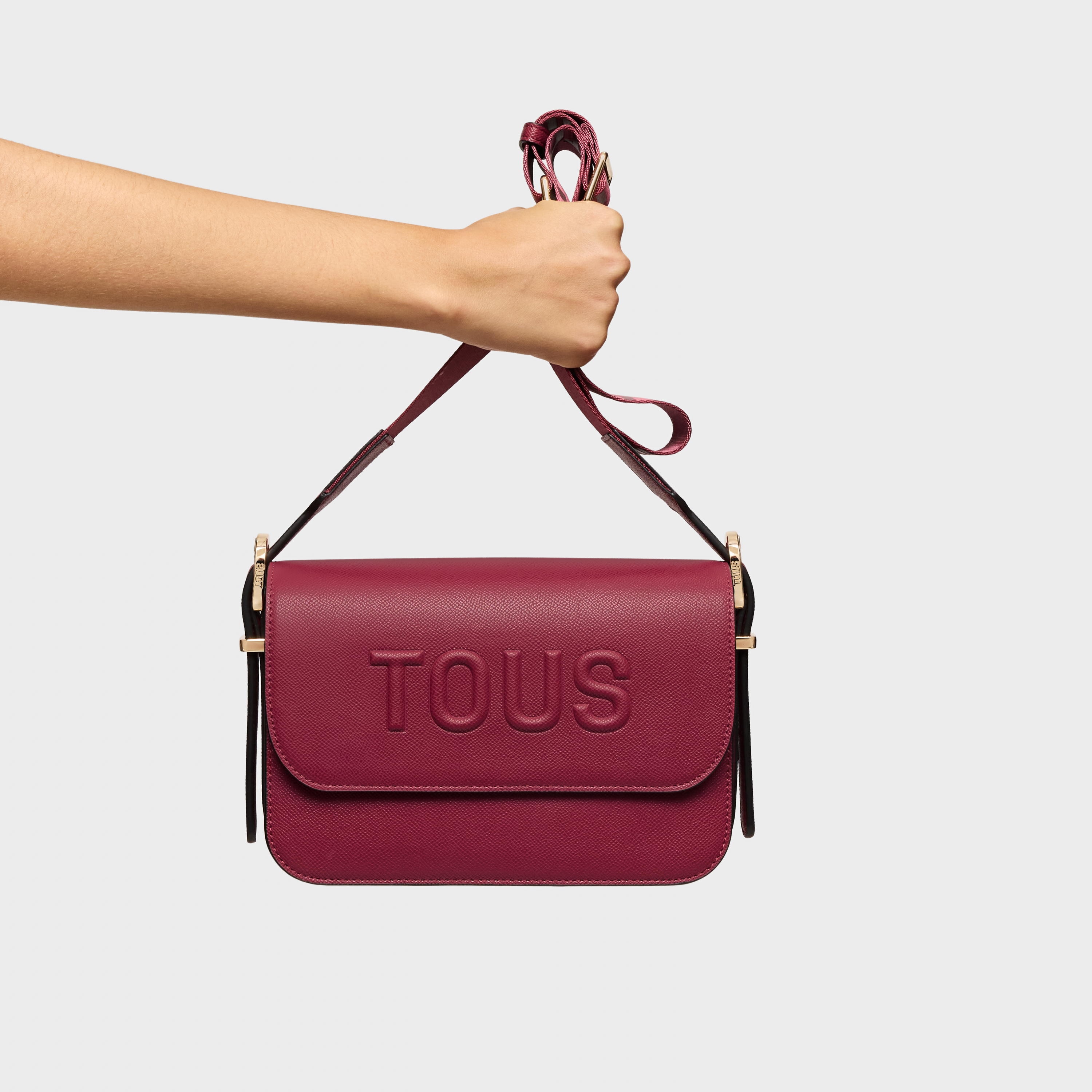 Medium maroon Crossbody bag TOUS Brenda