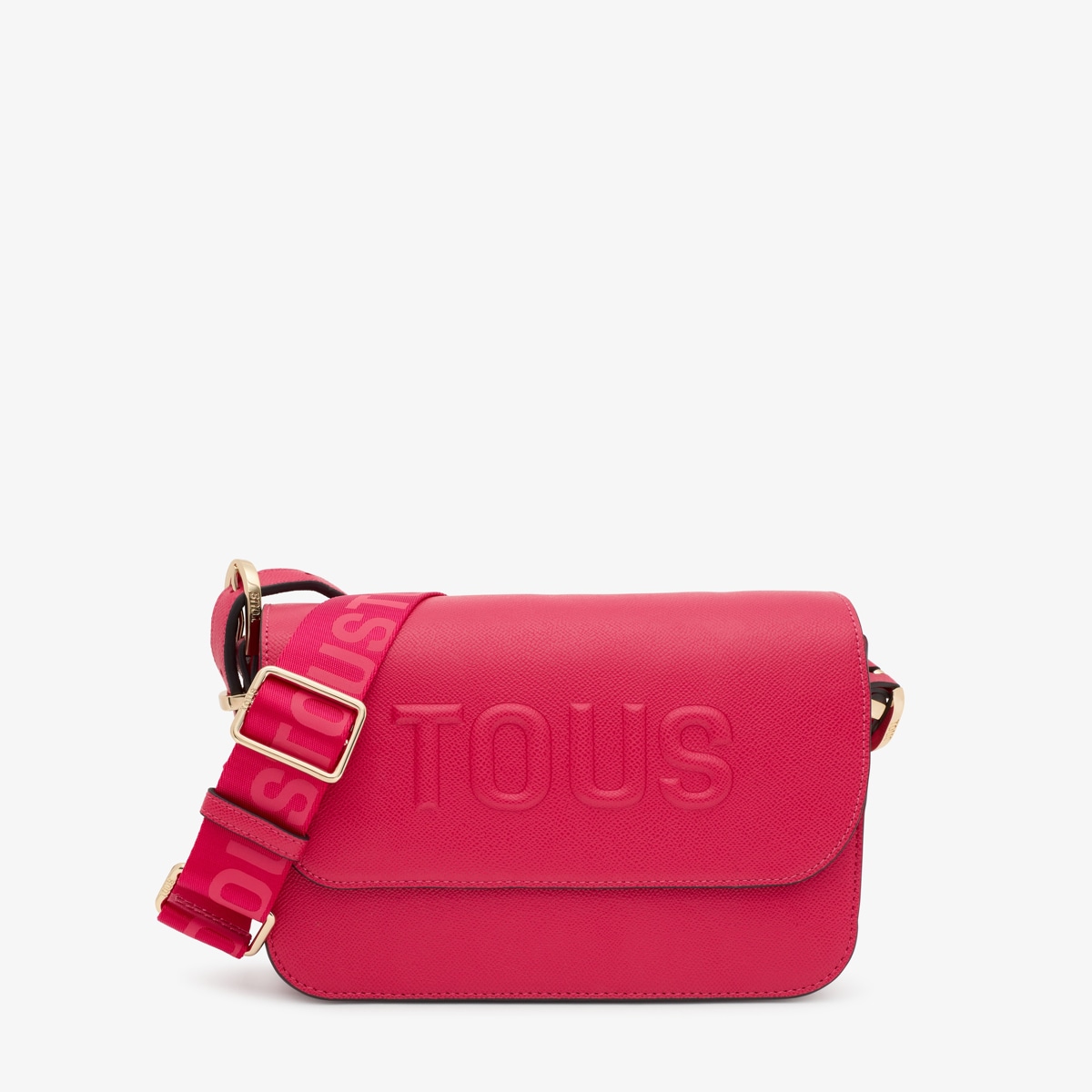 Medium fuchsia Crossbody bag TOUS Brenda | TOUS