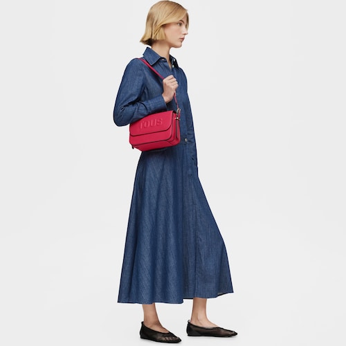 Medium fuchsia Crossbody bag TOUS Brenda