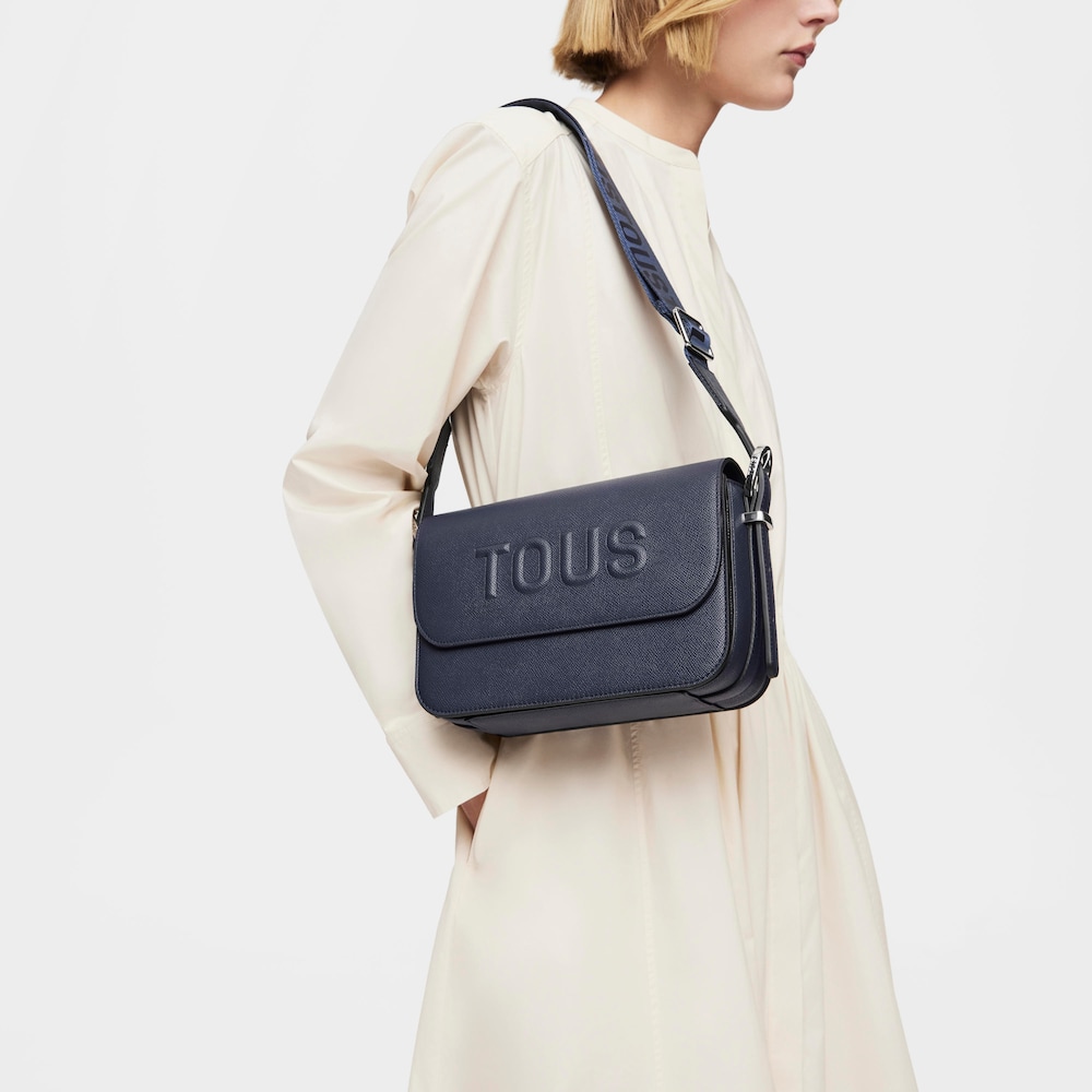 Medium navy blue Crossbody bag TOUS Brenda image number 5