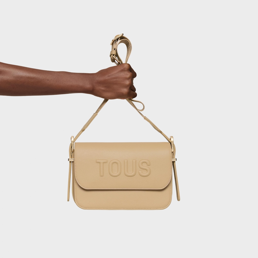 Medium sand-colored Crossbody bag TOUS Brenda image number 5