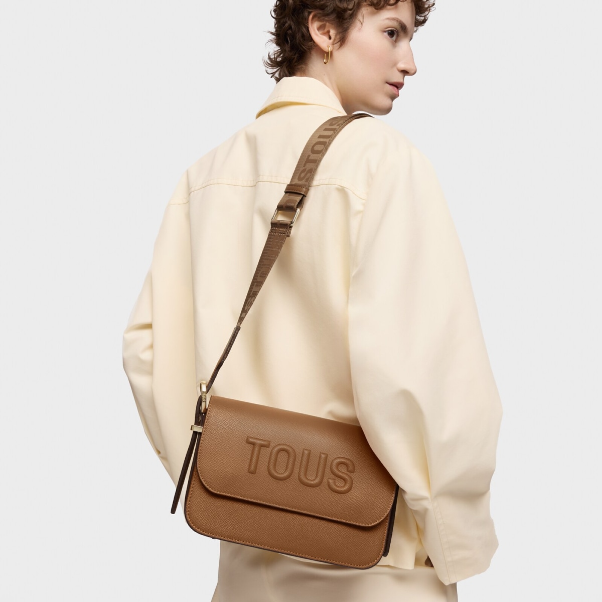 Tous - Bandolera Mediana Camel Tous Brenda - Camel