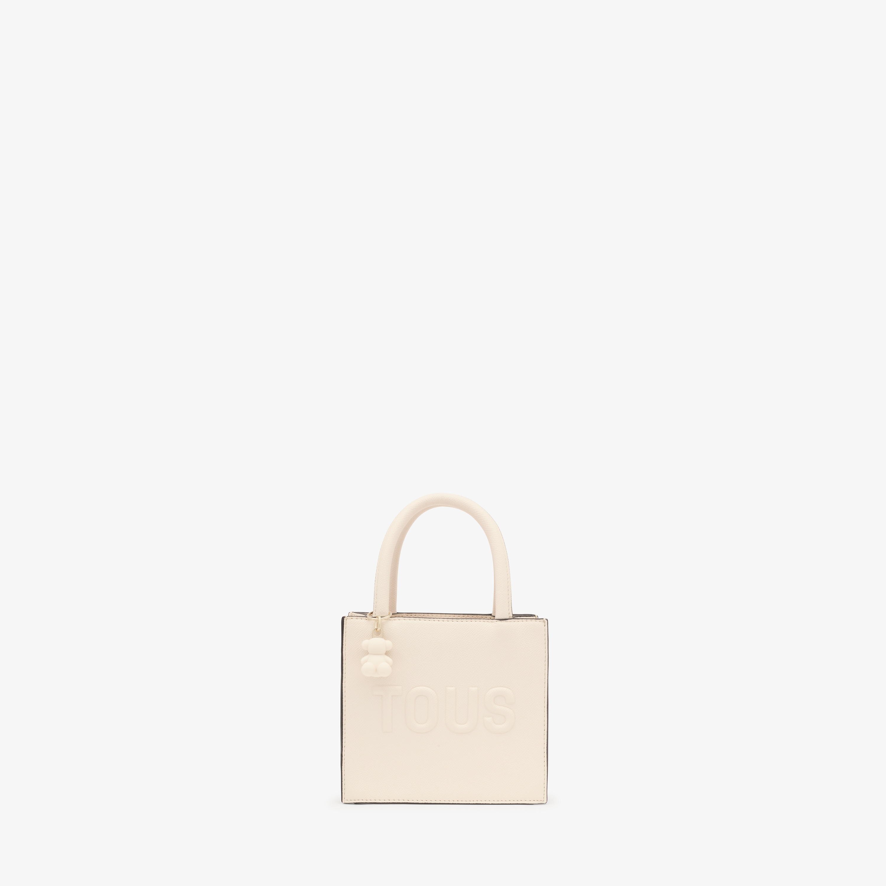 Beige Cube Minibag TOUS Brenda