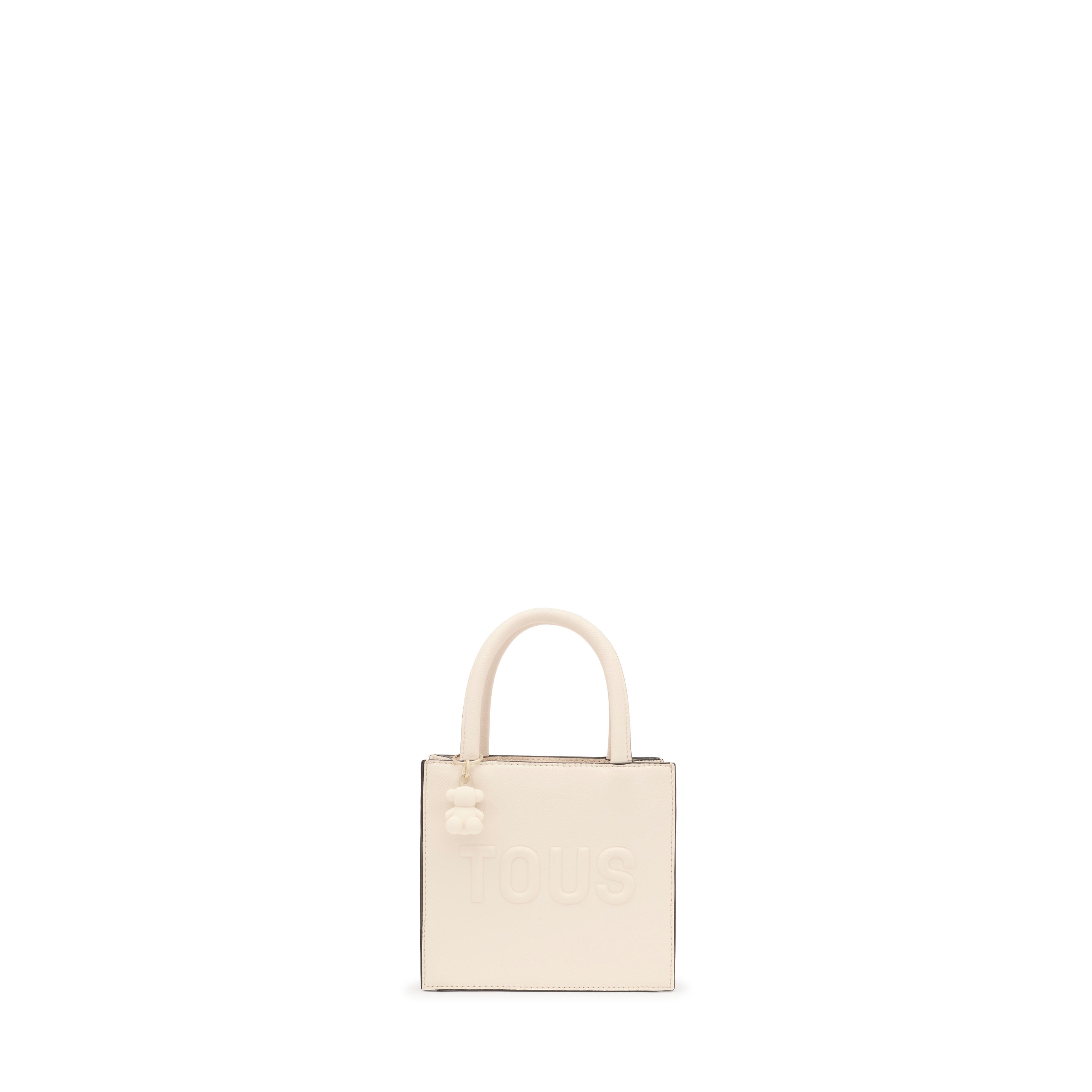 Beige Cube Minibag TOUS Brenda