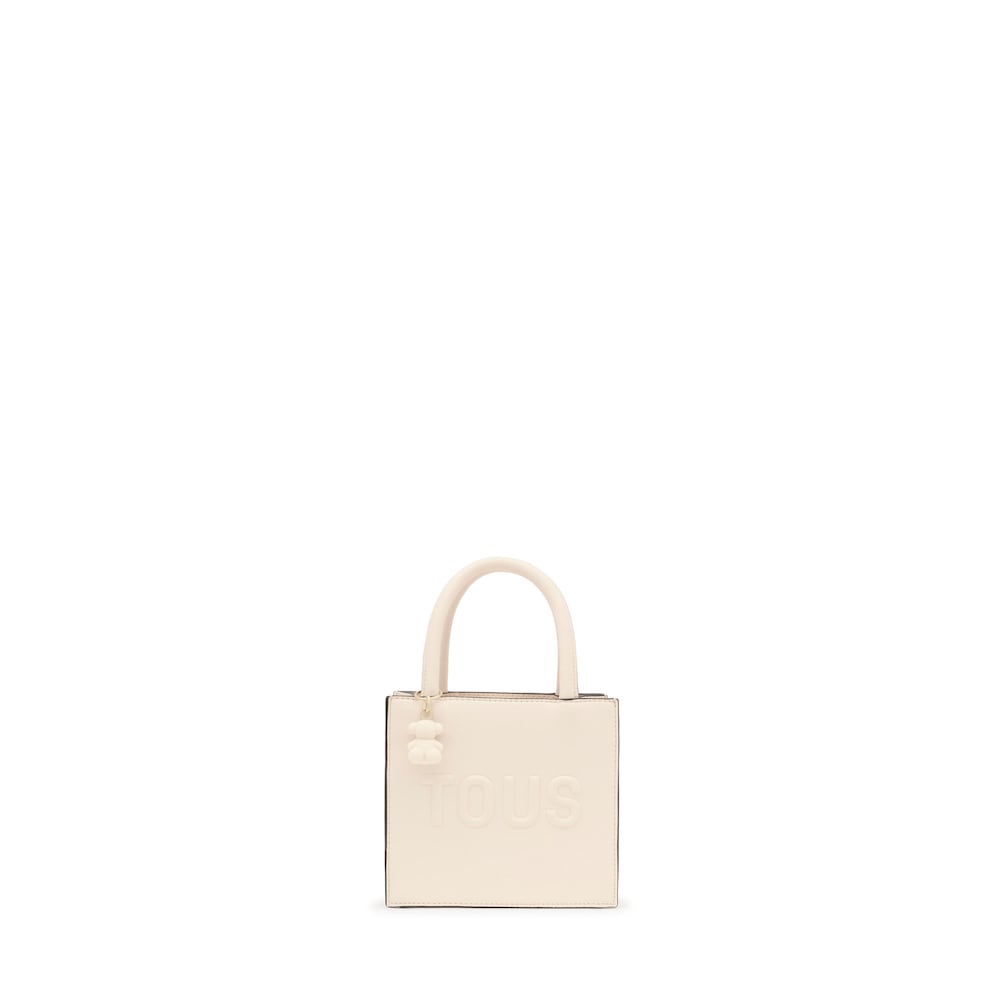 Bolso mini cube beige TOUS Brenda image number 3