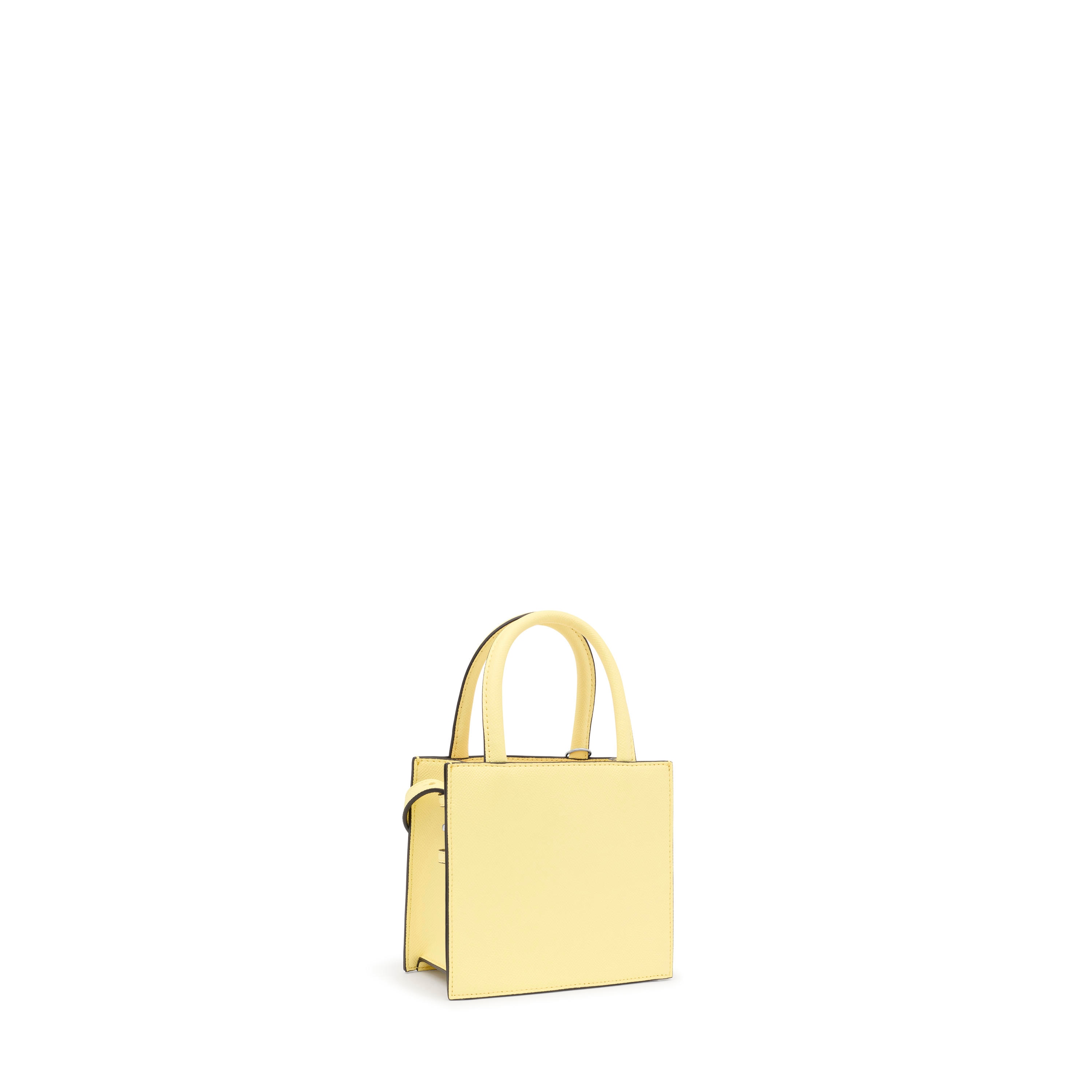 Light yellow Cube Minibag TOUS Brenda