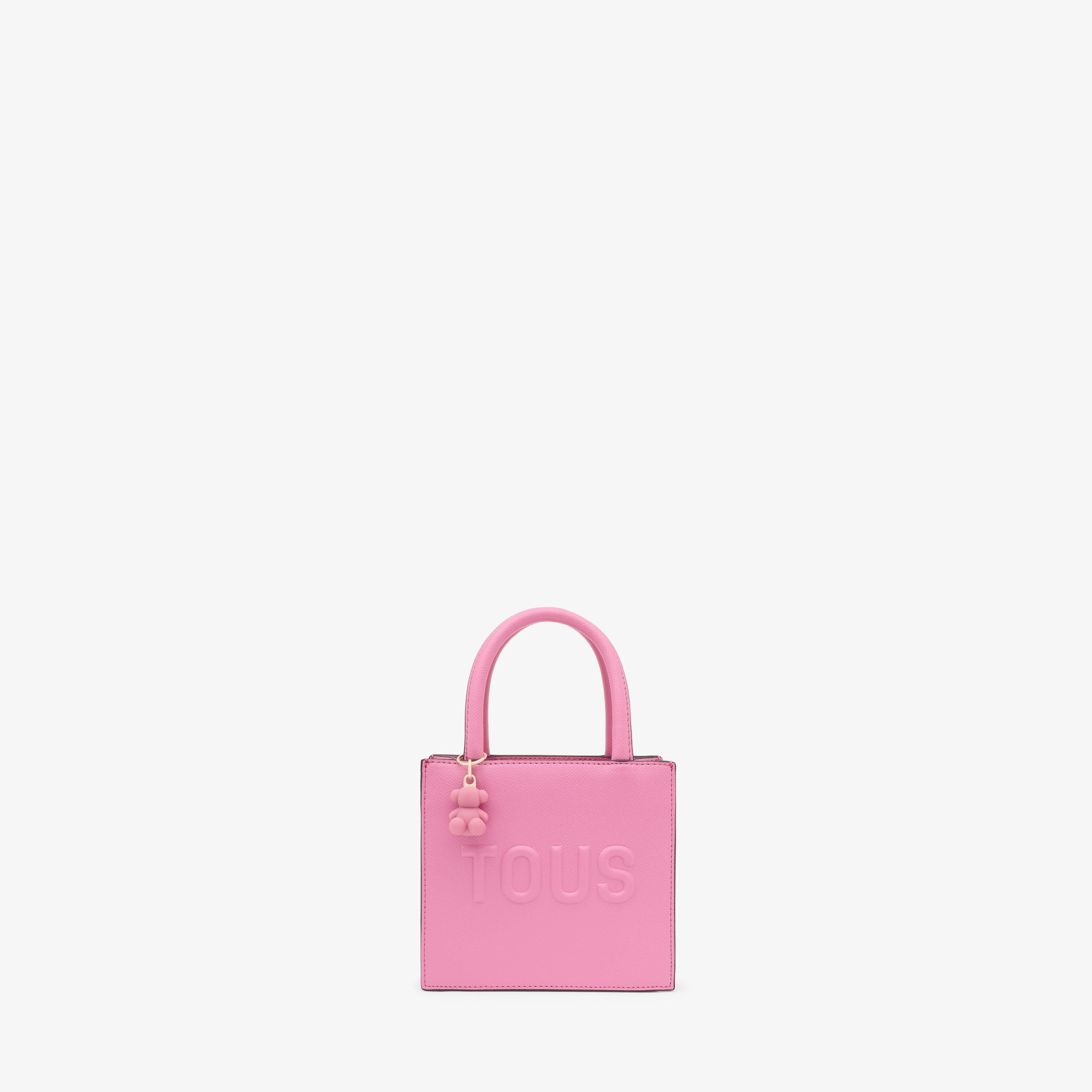 Dark pink Cube Minibag TOUS Brenda