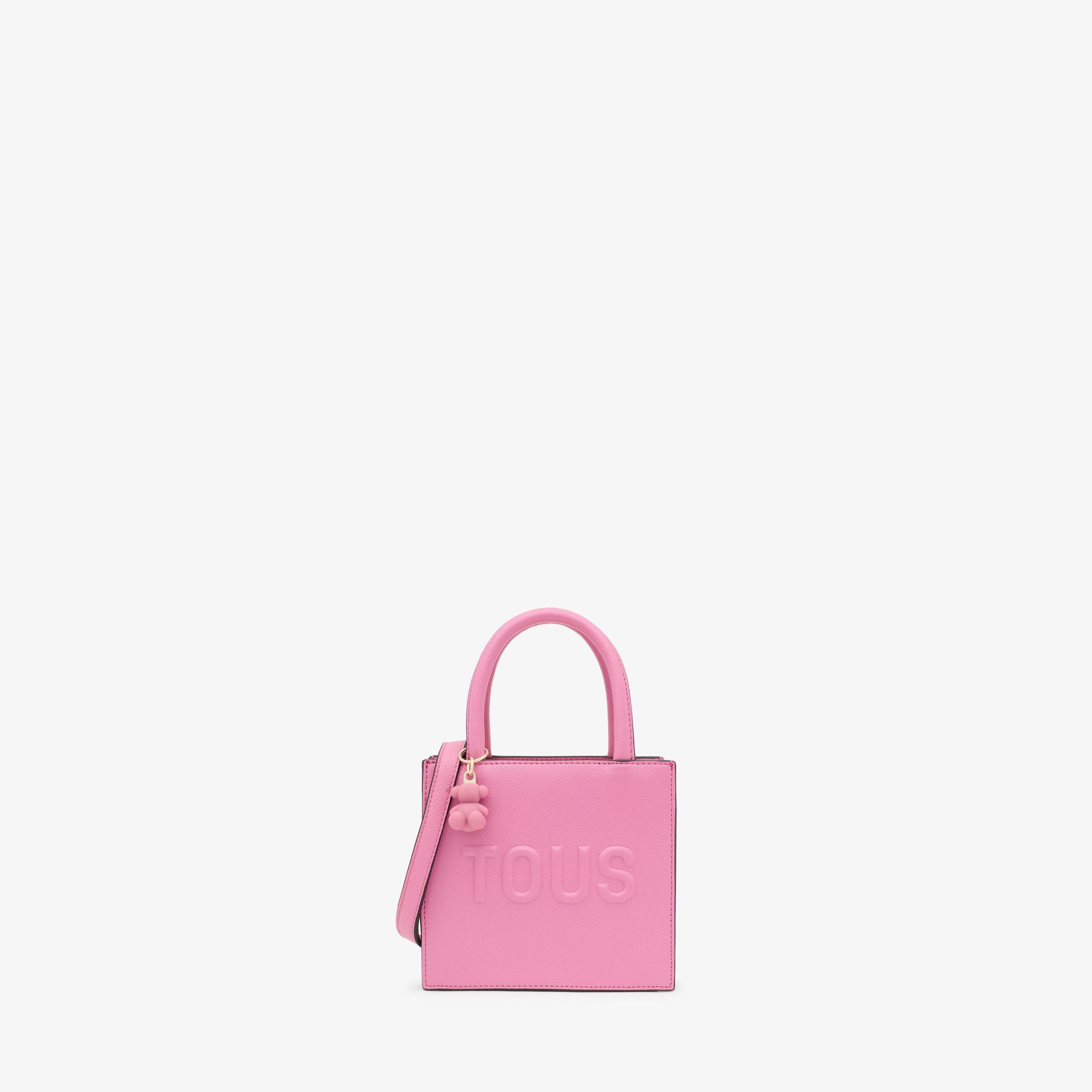 Dark pink Cube Minibag TOUS Brenda