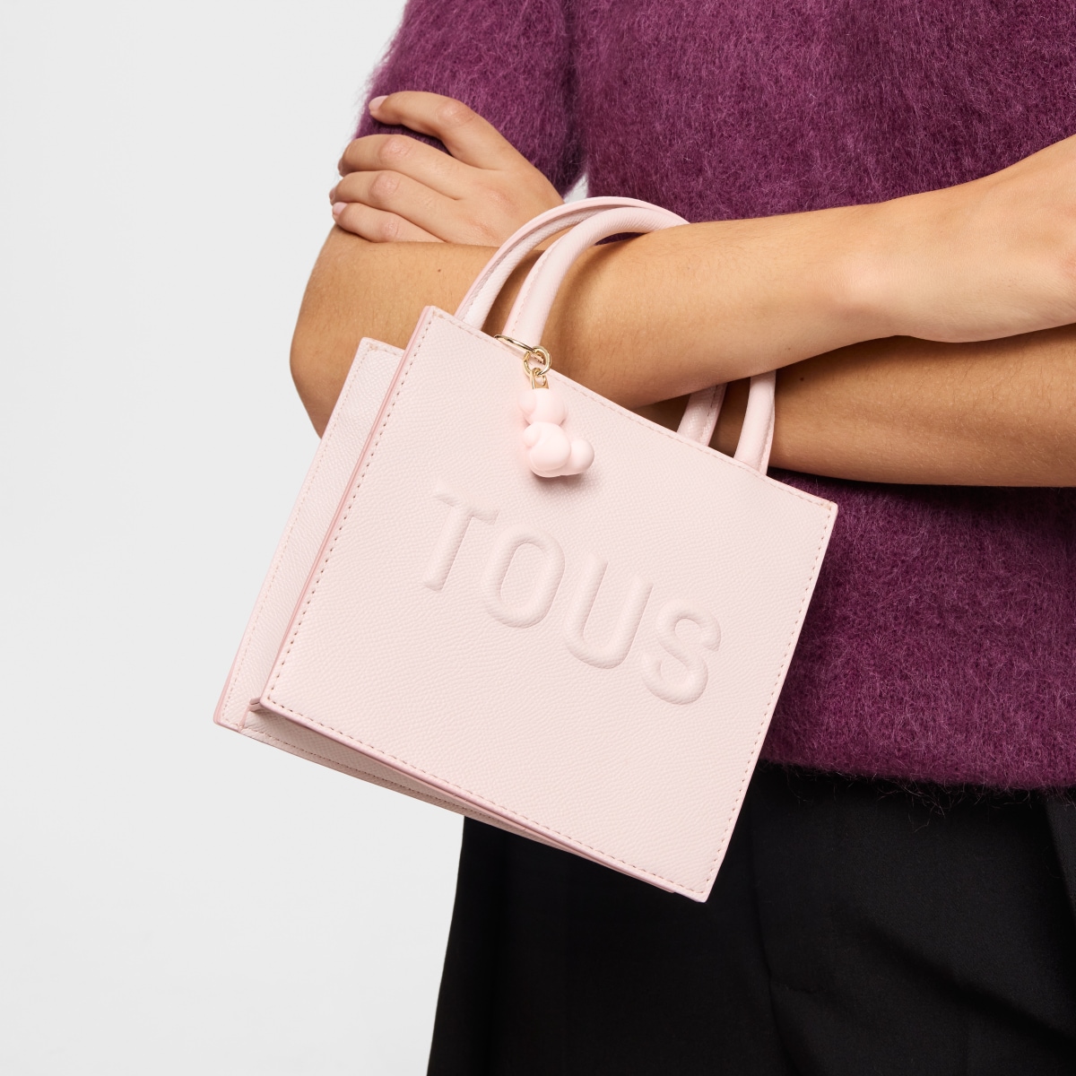 Tous - Bolso Mini Cube Rosa Claro Tous Brenda - Rosa Claro