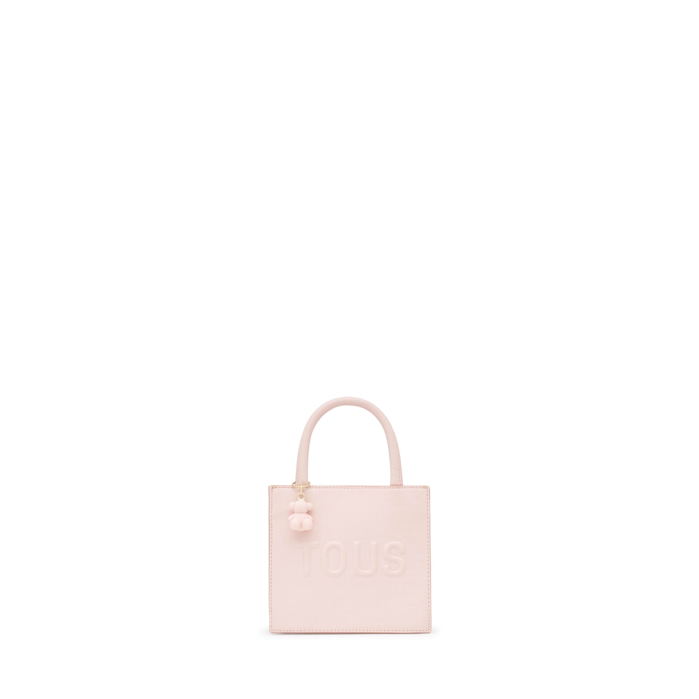 Bolsa mini cube rosa claro TOUS Brenda
