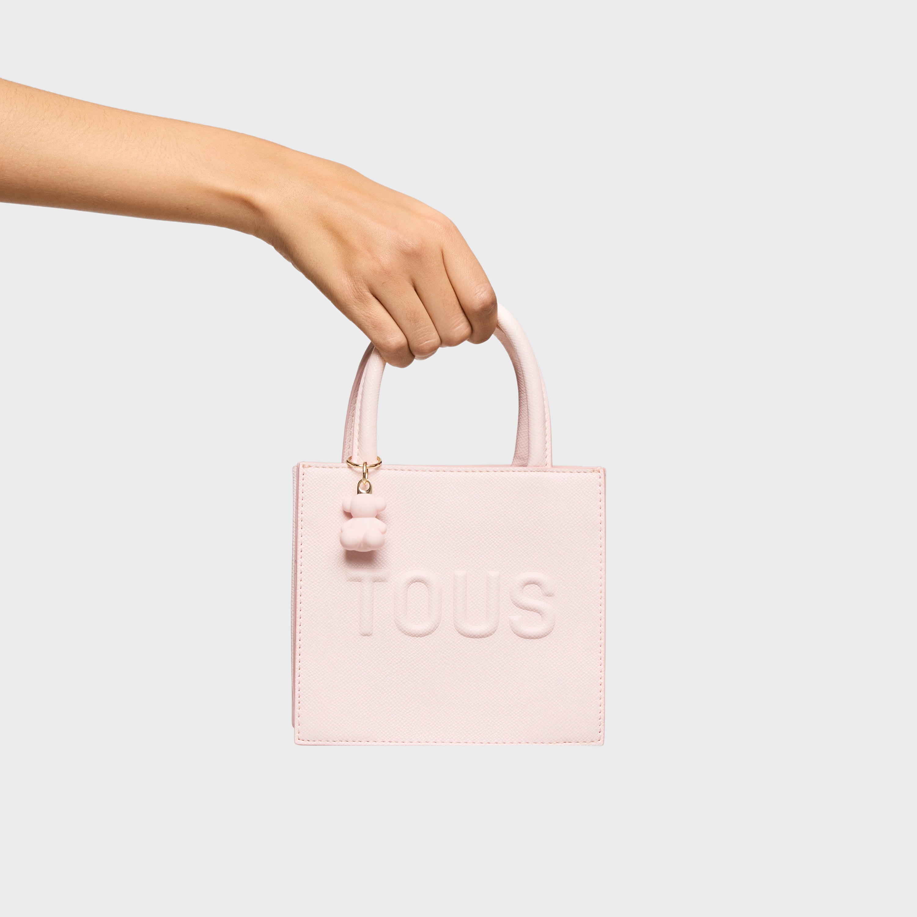 Light pink mini cube Bag TOUS Brenda