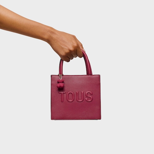 Bolso mini cube granate TOUS Brenda