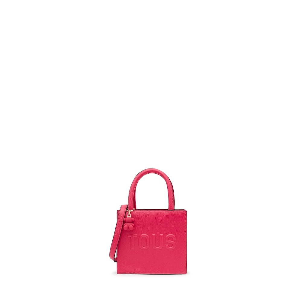 Bolso mini cube fucsia TOUS Brenda image number 0
