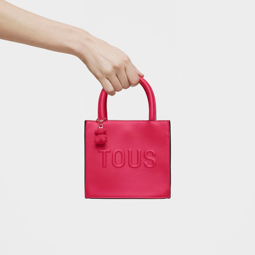 Bolso mini cube fucsia TOUS Brenda image number 6