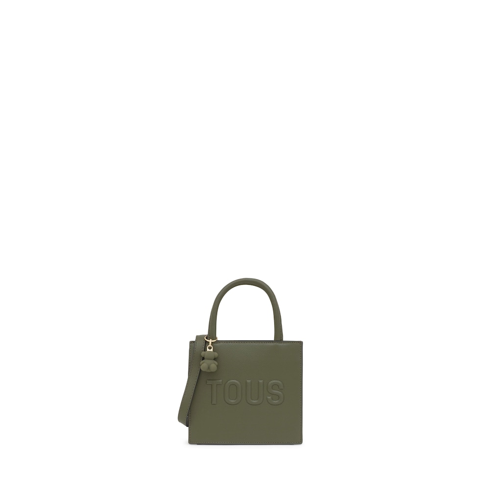 Khaki mini cube Bag TOUS Brenda