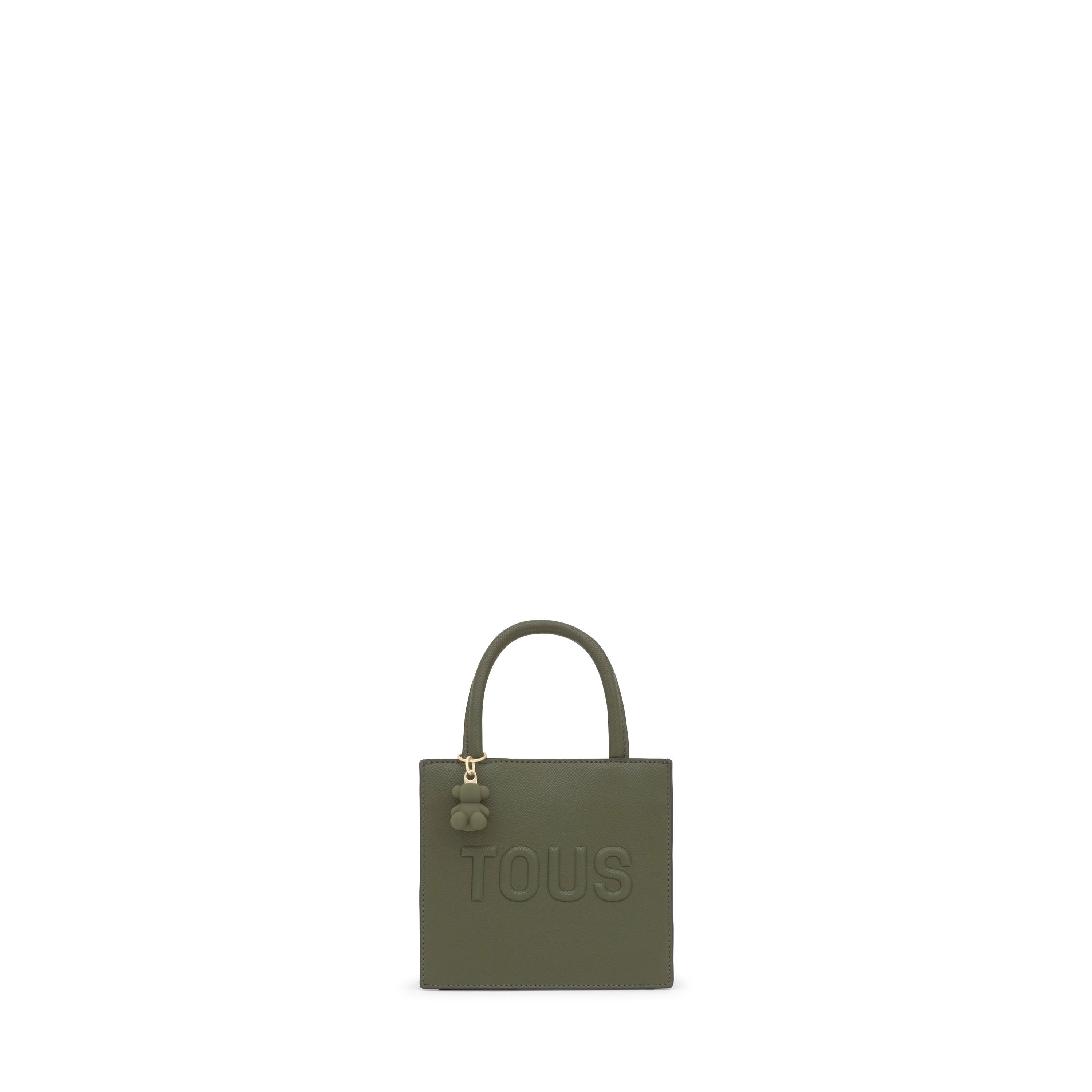 Khaki mini cube Bag TOUS Brenda