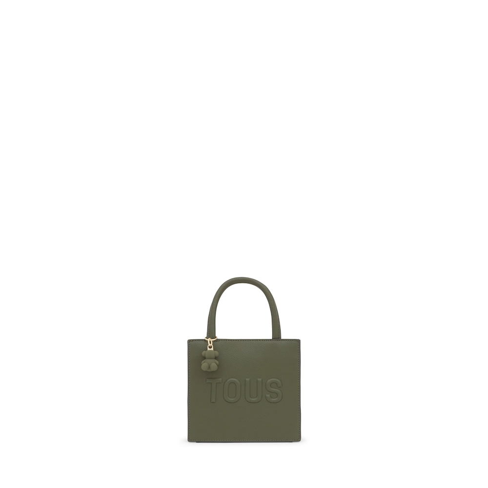 Khaki mini cube Bag TOUS Brenda