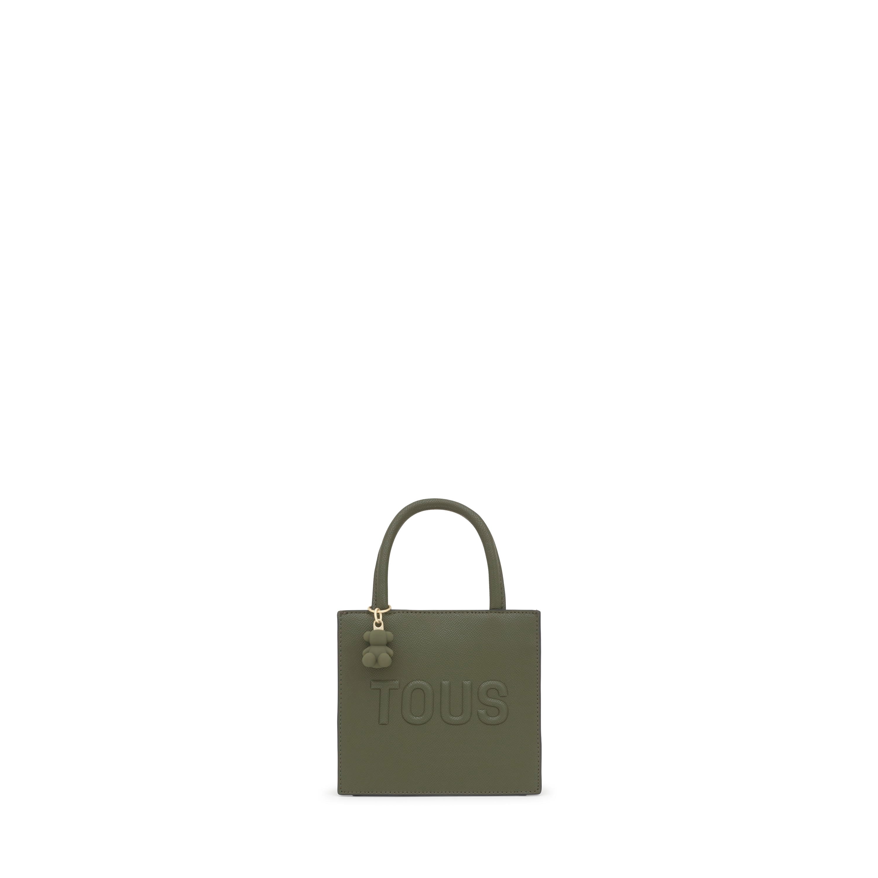 Khaki mini cube Bag TOUS Brenda