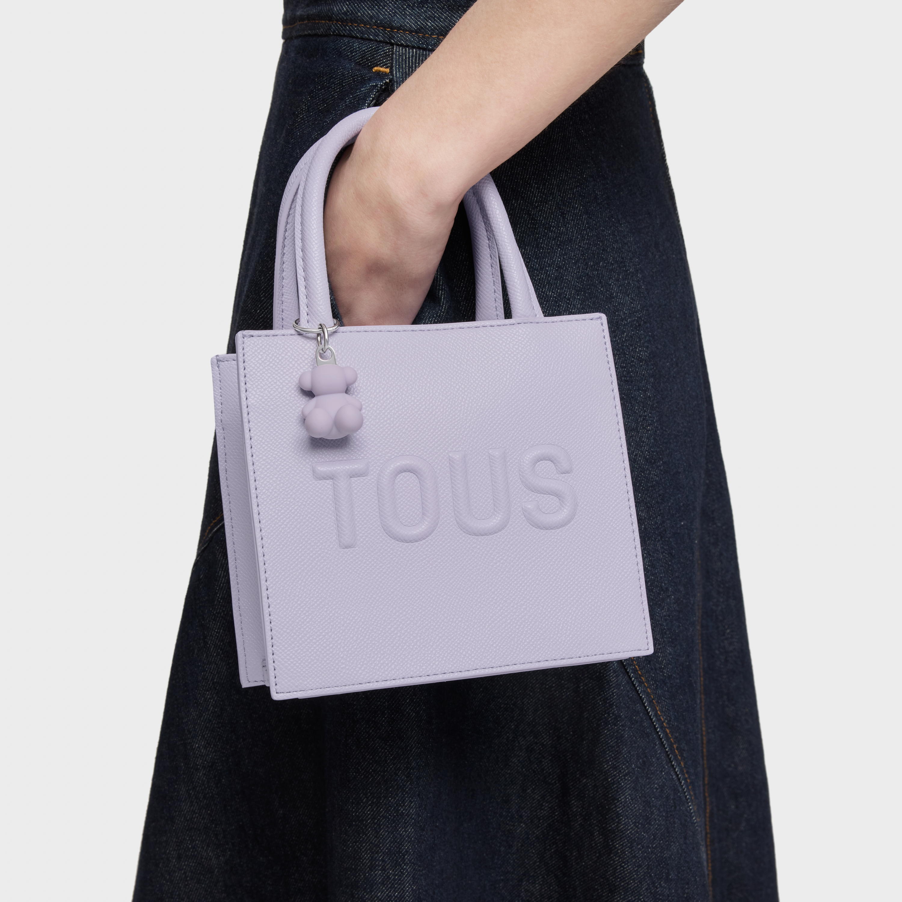 Mauve Cube minibag TOUS Brenda