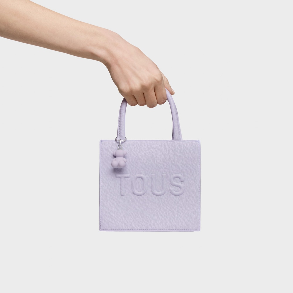 Mini borsa color malva Cube TOUS Brenda