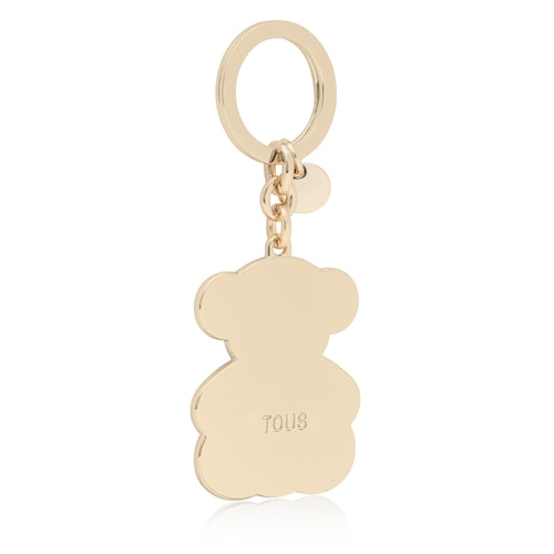 Pink Key ring TOUS Bear Faceted