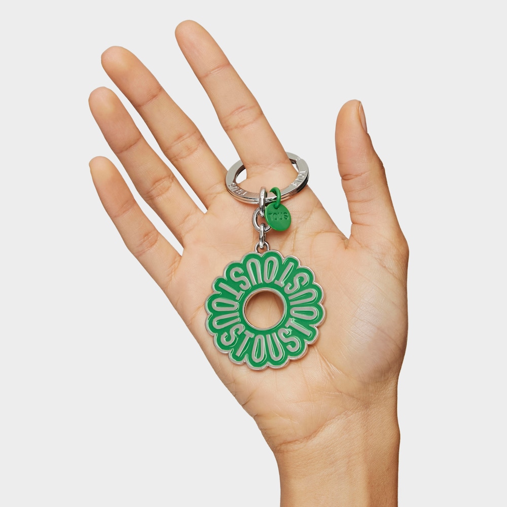 Llavero verde TOUS Circle Logo image number 2