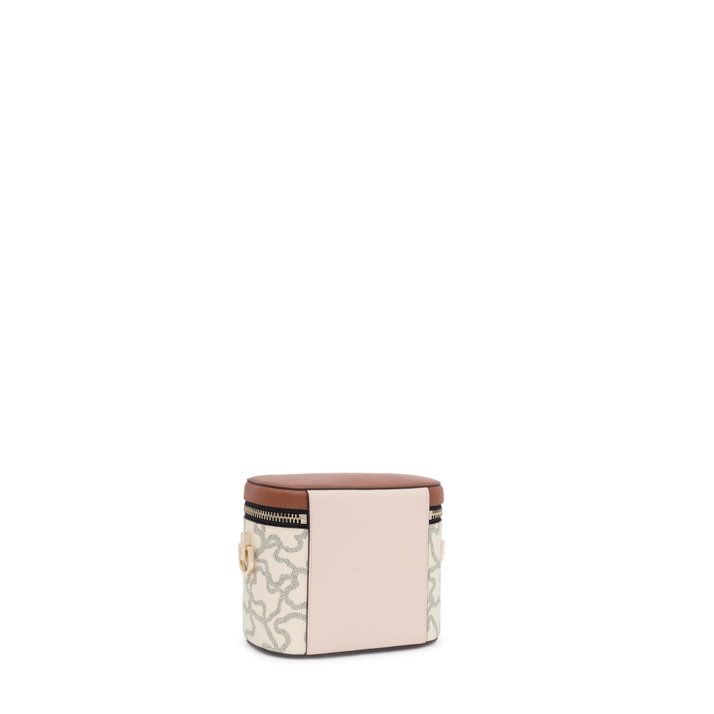 Bolso de mano bandolera beige Kaos Icon