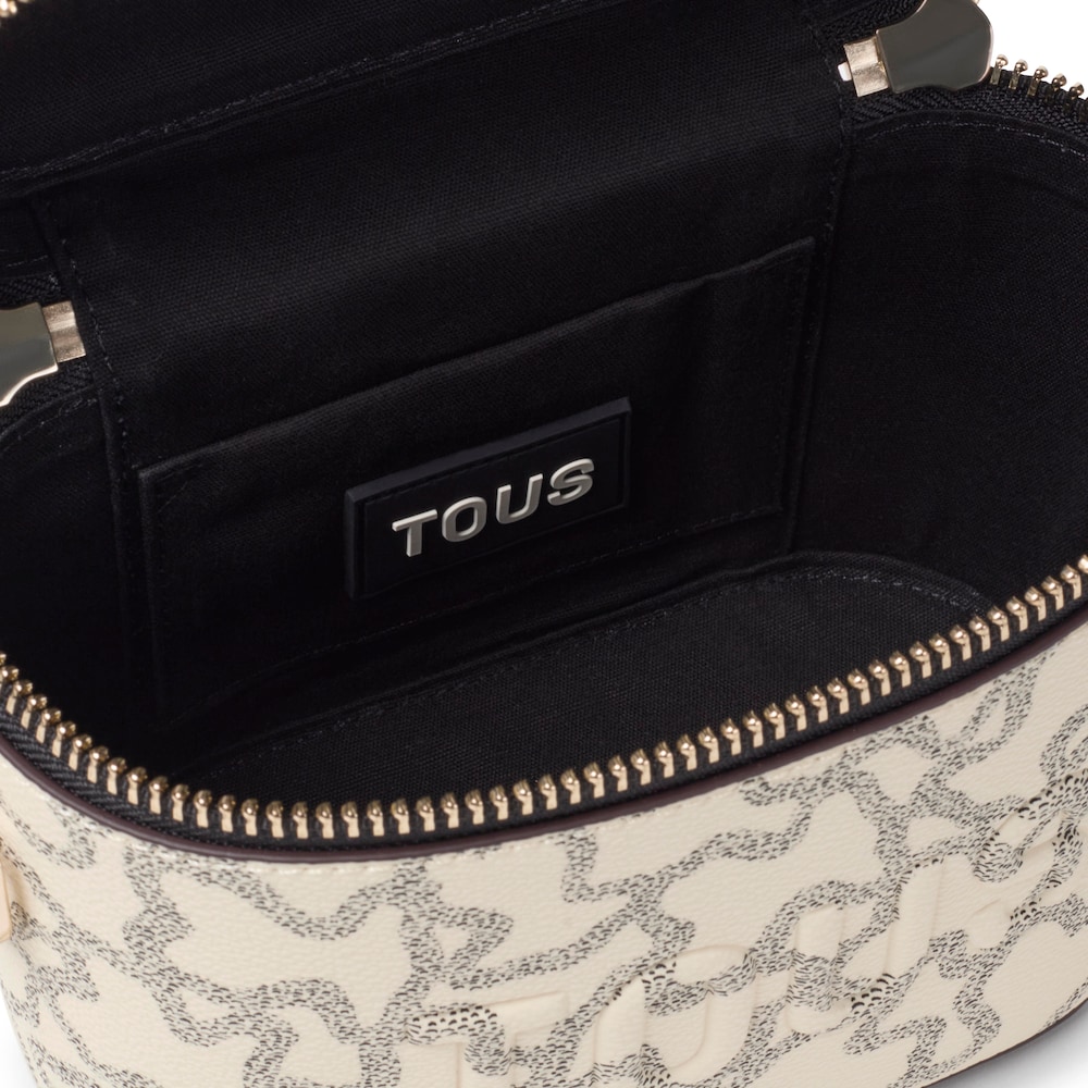 Bolso de mano bandolera beige Kaos Icon