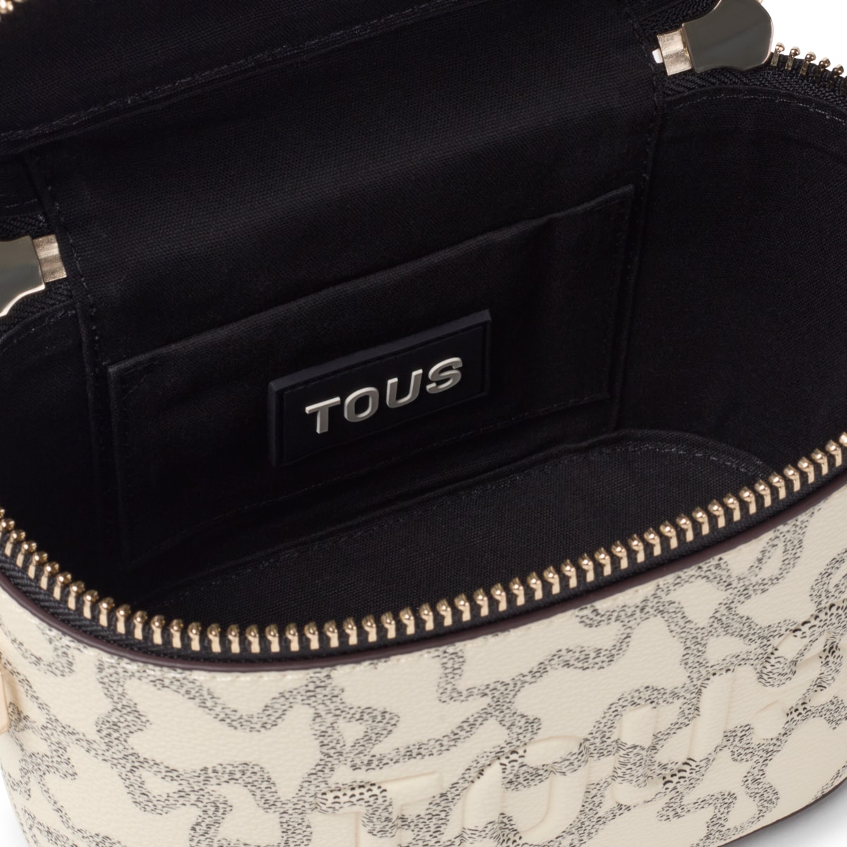 Kaos Icon beige Crossbody Clutch bag
