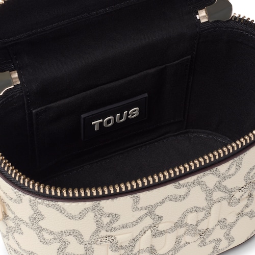 Kaos Icon beige Crossbody Clutch bag