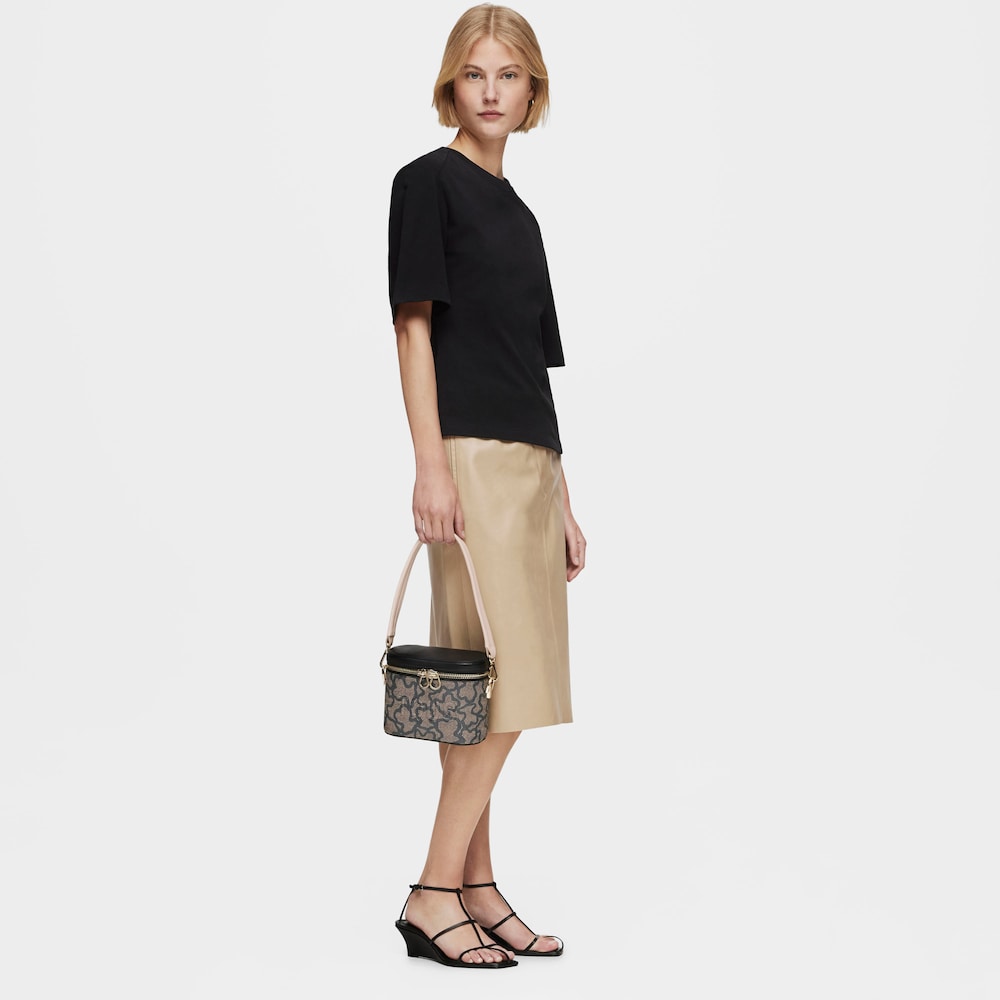 Kaos Icon black Crossbody Clutch bag