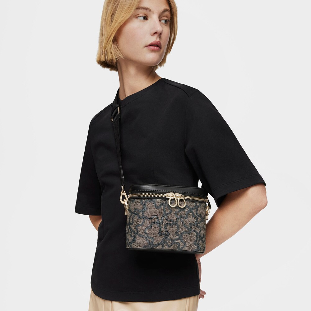 Kaos Icon black Crossbody Clutch bag