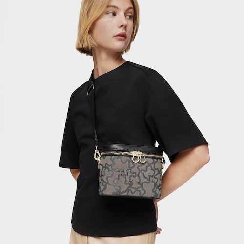 Kaos Icon black Crossbody Clutch bag