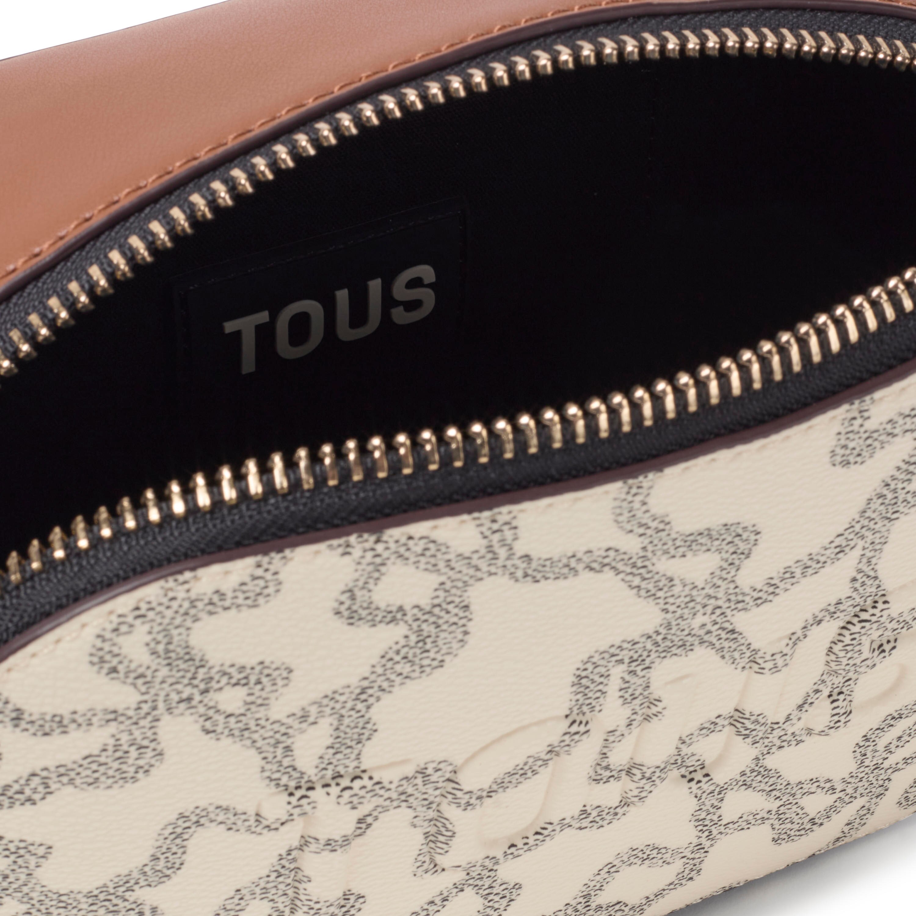 Kaos Icon beige Crossbody Reporter bag