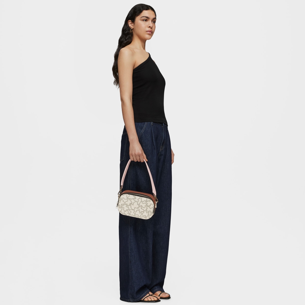 Kaos Icon beige Crossbody Reporter bag