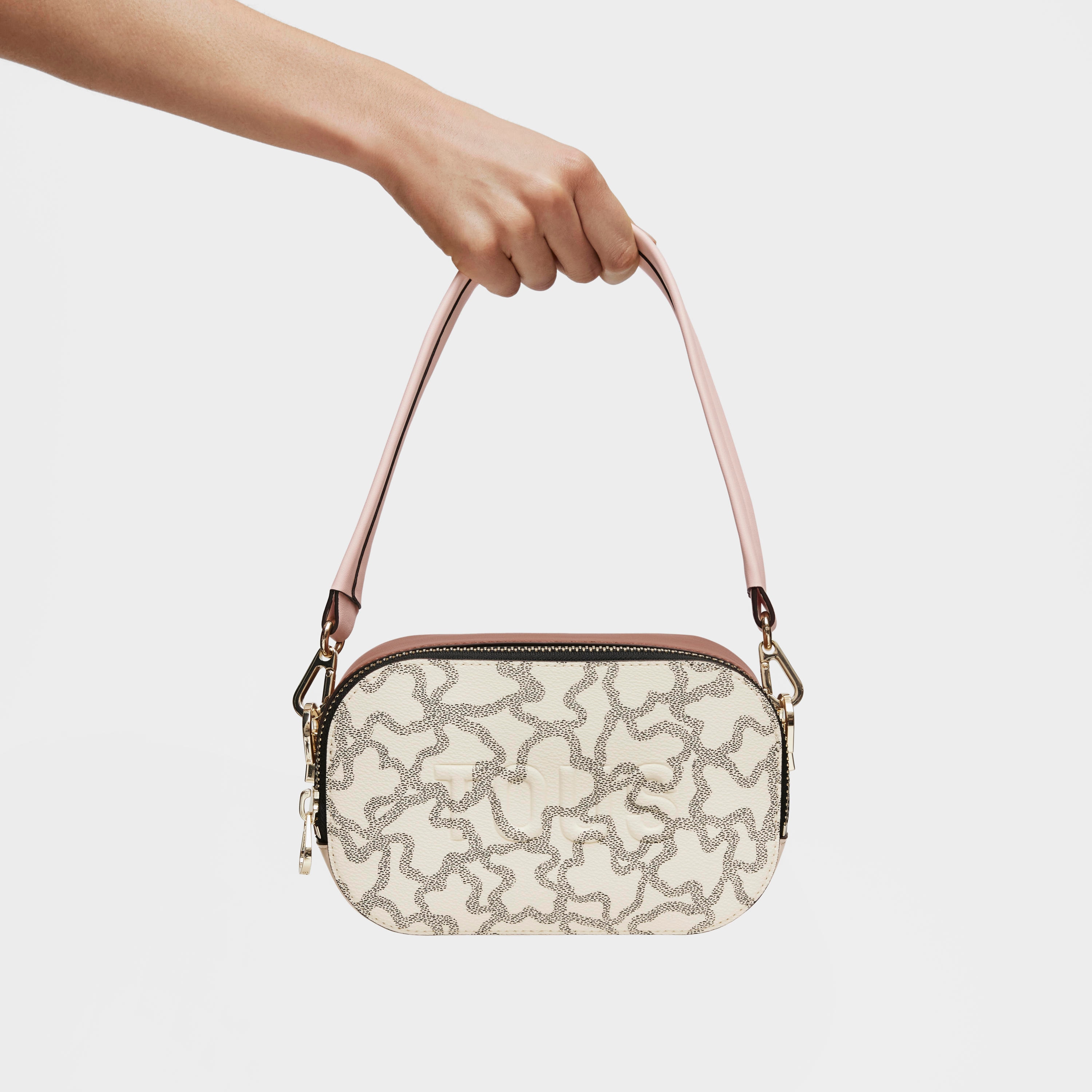 Kaos Icon beige Crossbody Reporter bag